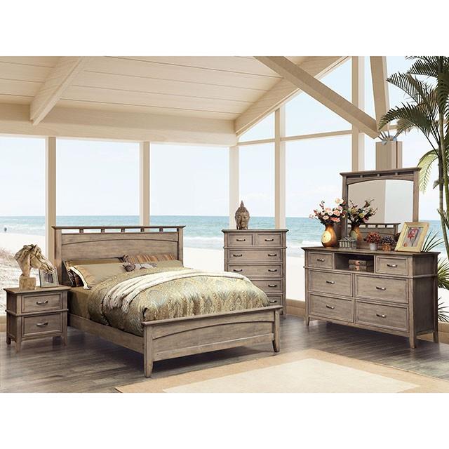  Furniture of America Loxley 2-Drawer Nightstand CM7351N IMAGE 1