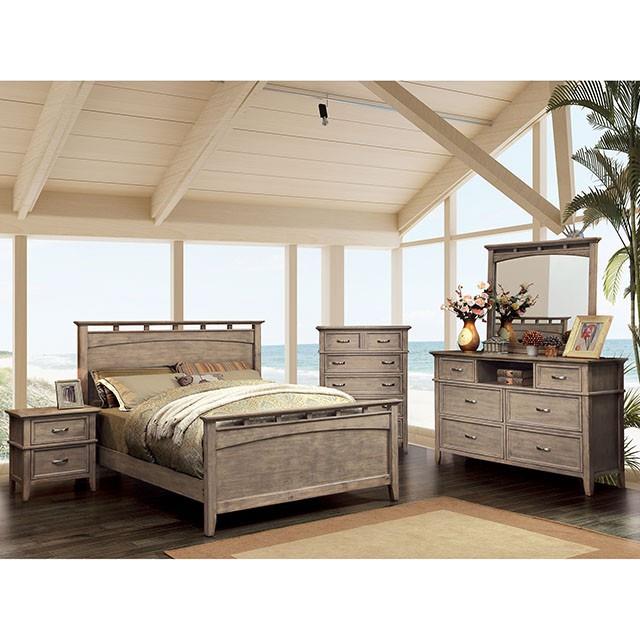  Furniture of America Loxley 2-Drawer Nightstand CM7351N IMAGE 3