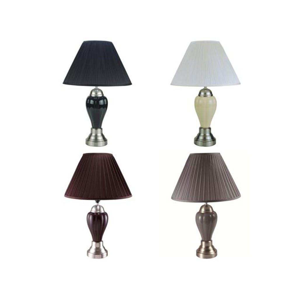  Crown Mark Porcelain Table Lamp 6115-GY-SHADE/6115-GY-BASE IMAGE 2