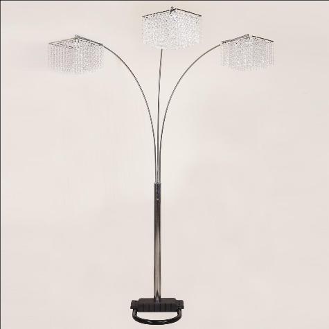  Crown Mark Floorstanding Lamp 6217F-SV IMAGE 1
