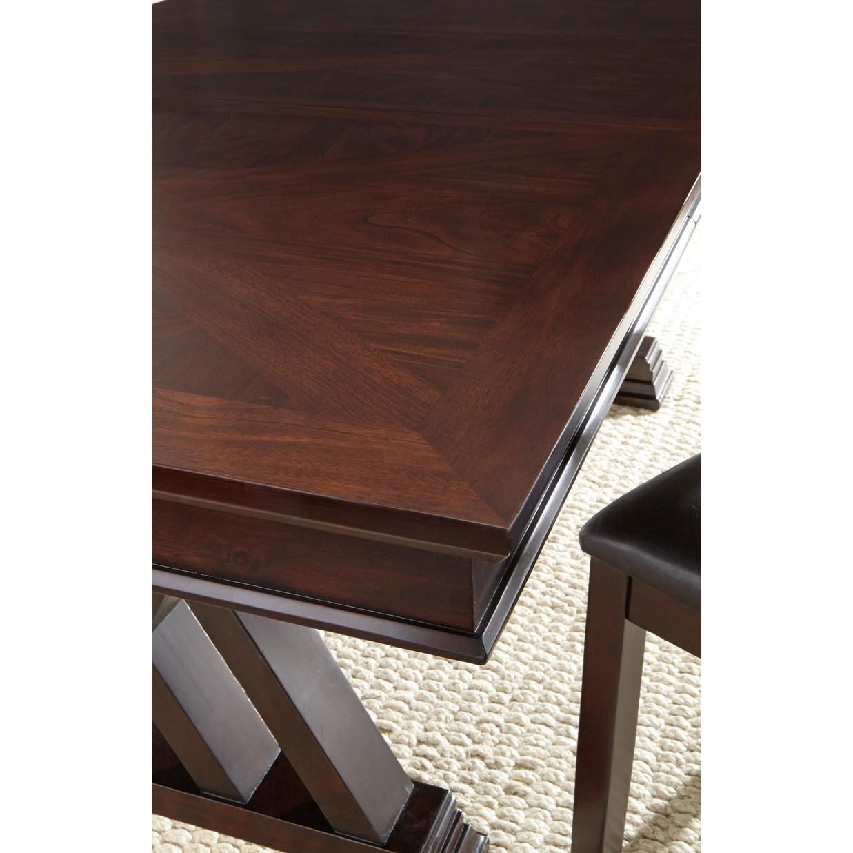  Steve Silver Furniture Adrian Dining Table with Pedestal Base AD600B/AD600T IMAGE 2