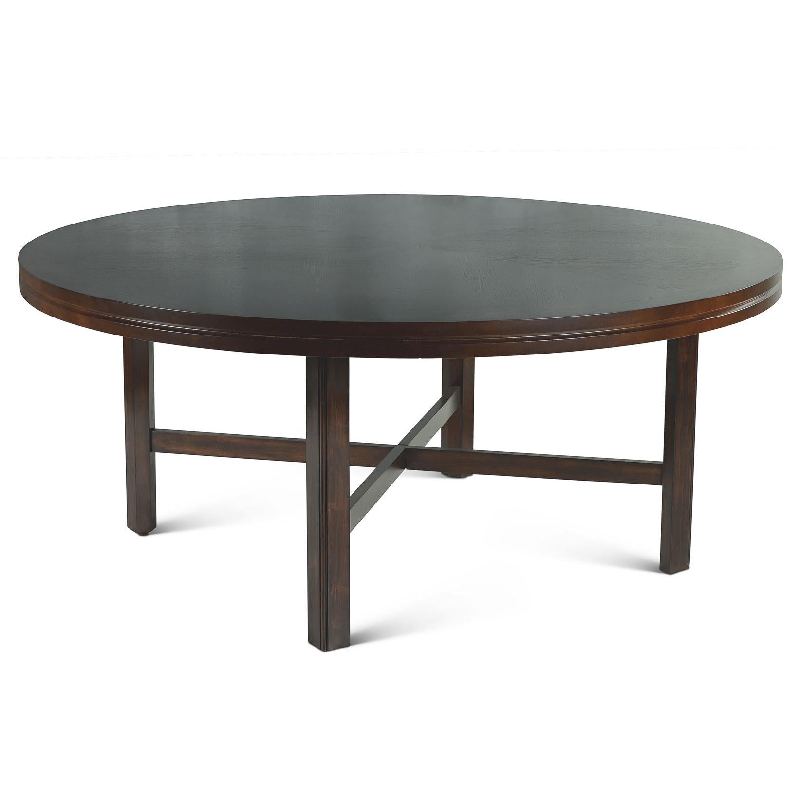  Steve Silver Furniture Round Hartford Dining Table HF7272T IMAGE 1