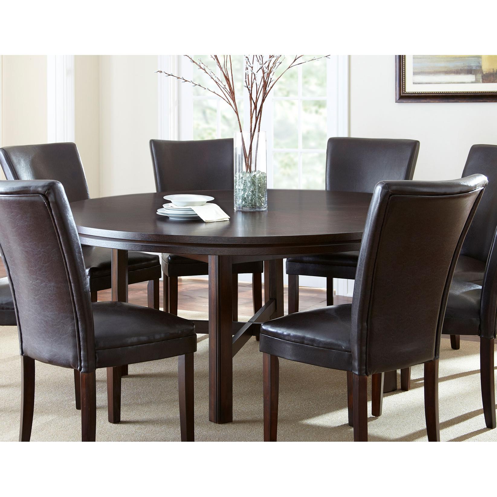  Steve Silver Furniture Round Hartford Dining Table HF7272T IMAGE 3