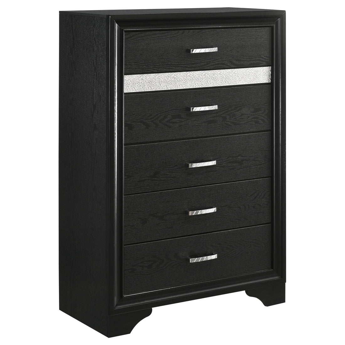 Coaster Furniture Miranda 206365 5-Drawer Bedroom Chest - Black IMAGE 1