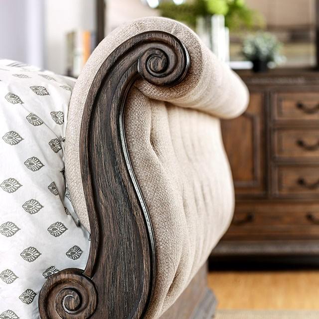  Size_California King  -- Lysandra Sleigh Bed IMAGE 5