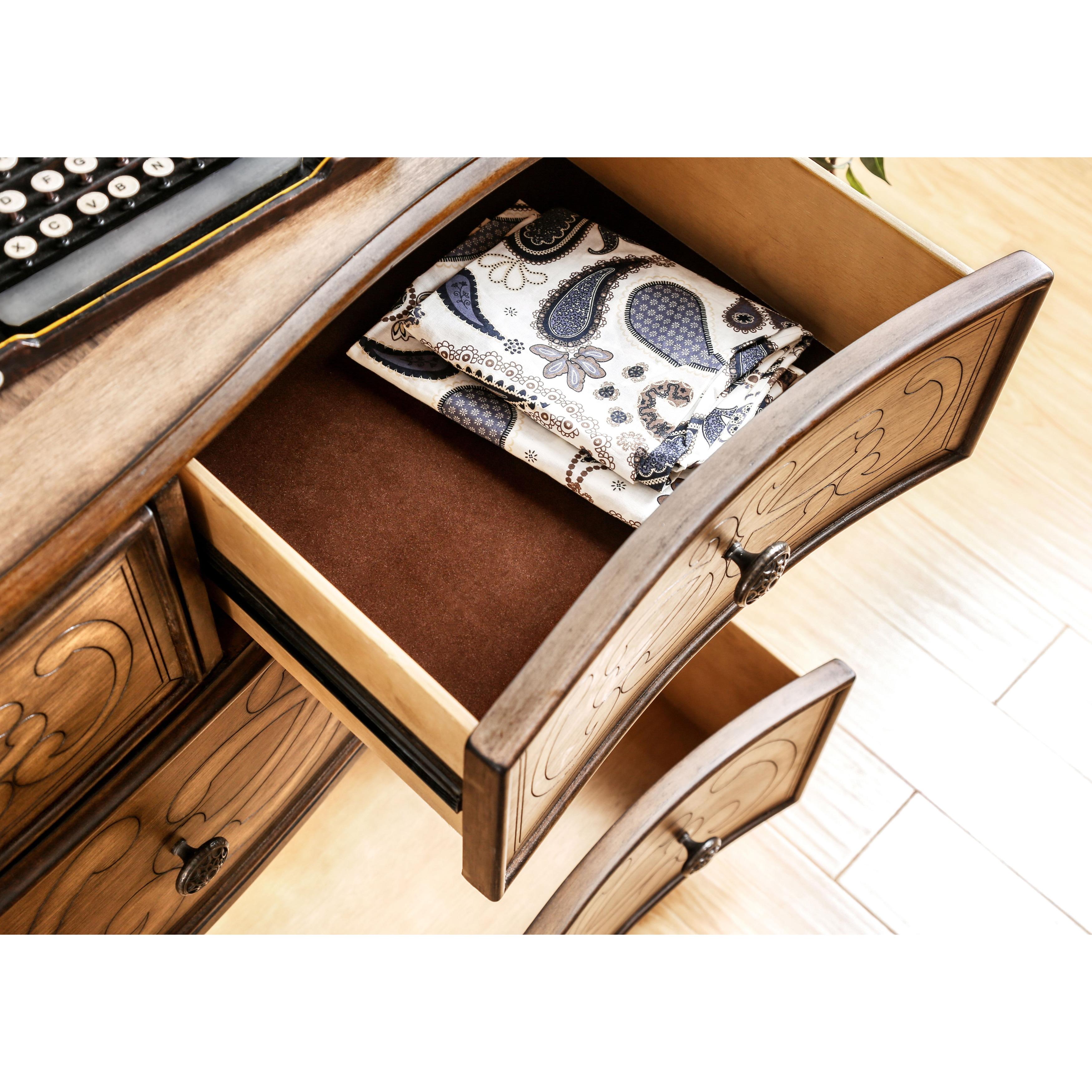  Furniture of America Emmaline 7-Drawer Dresser CM7831D IMAGE 4