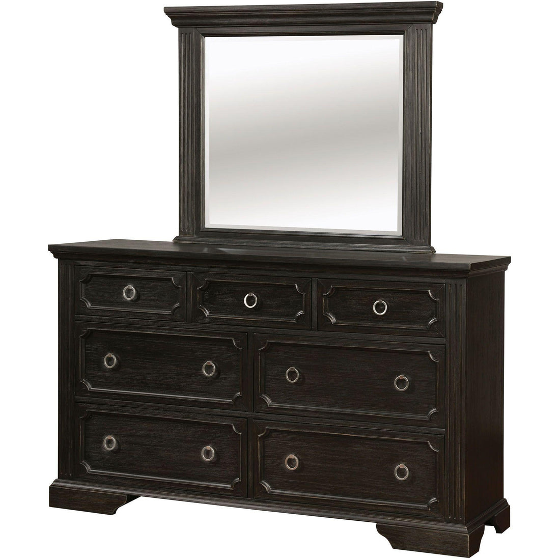  Furniture of America Roisin Dresser Mirror CM7578M IMAGE 1