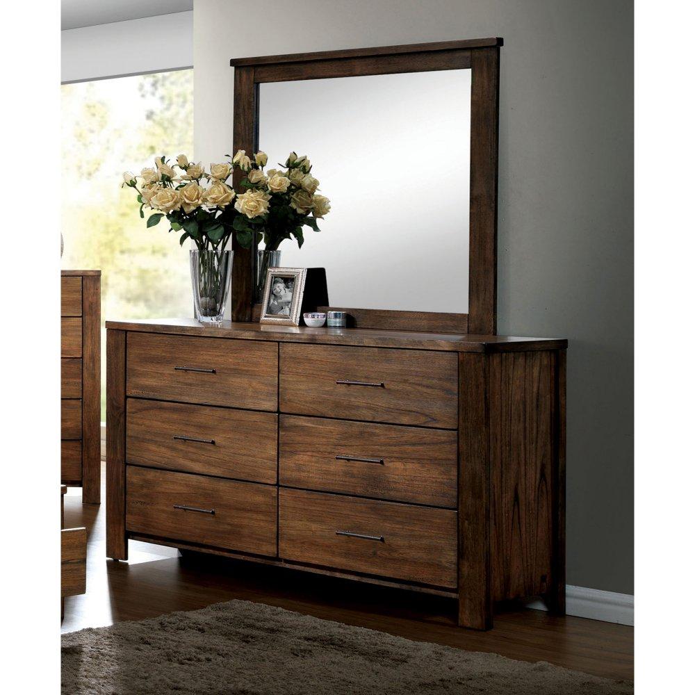  Furniture of America Elkton Dresser Mirror CM7072M IMAGE 1