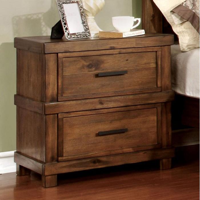  Furniture of America Baddock 2-Drawer Nightstand CM7691N IMAGE 1