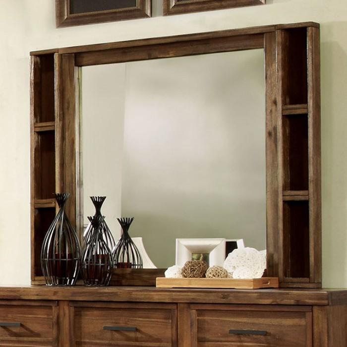  Furniture of America Baddock Dresser Mirror CM7691M IMAGE 1