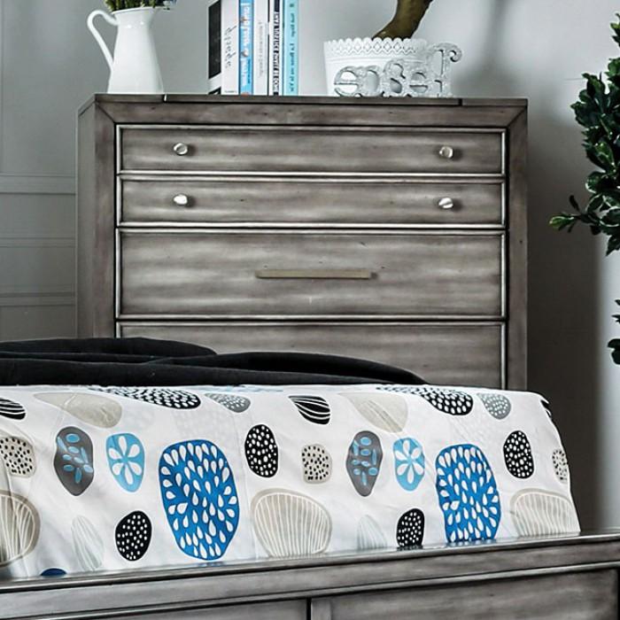  Furniture of America Daphne 5-Drawer Chest CM7556C IMAGE 1