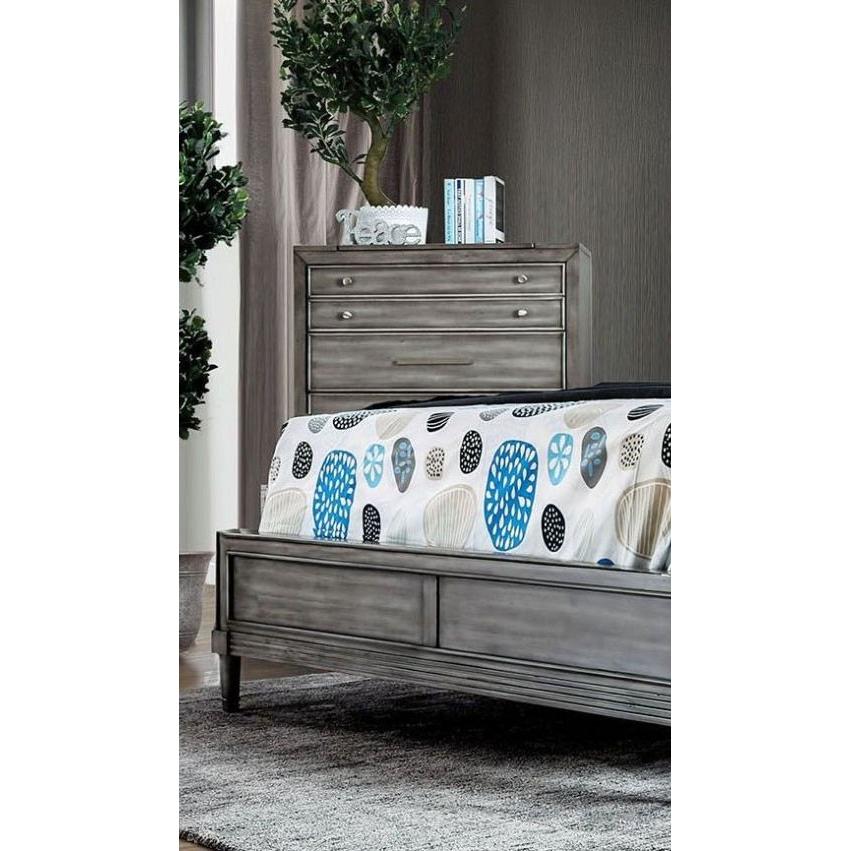  Furniture of America Daphne 5-Drawer Chest CM7556C IMAGE 2