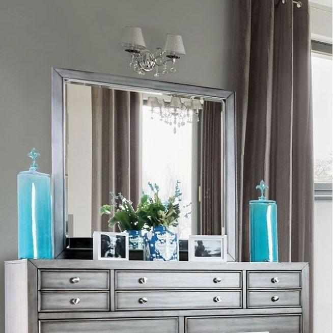  Furniture of America Daphne Dresser Mirror CM7556M IMAGE 1