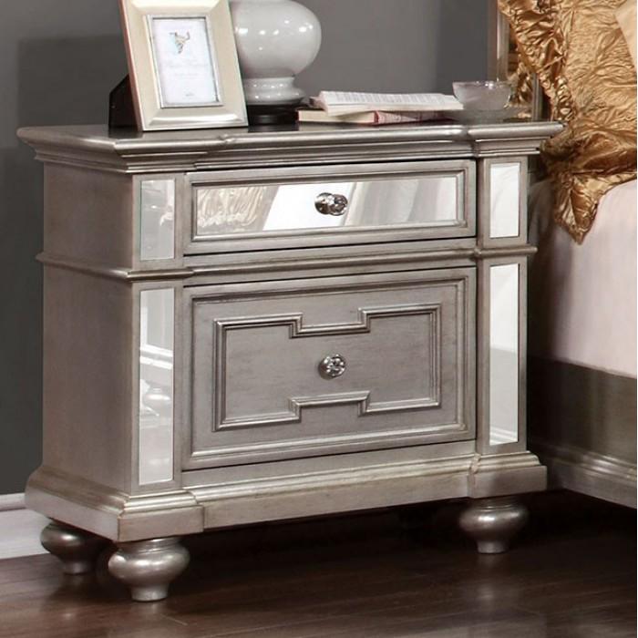  Furniture of America Salamanca 2-Drawer Nightstand CM7673N IMAGE 1
