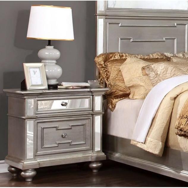  Furniture of America Salamanca 2-Drawer Nightstand CM7673N IMAGE 3