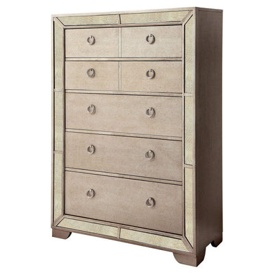  Furniture of America Loraine 5-Drawer Chest CM7195C IMAGE 1
