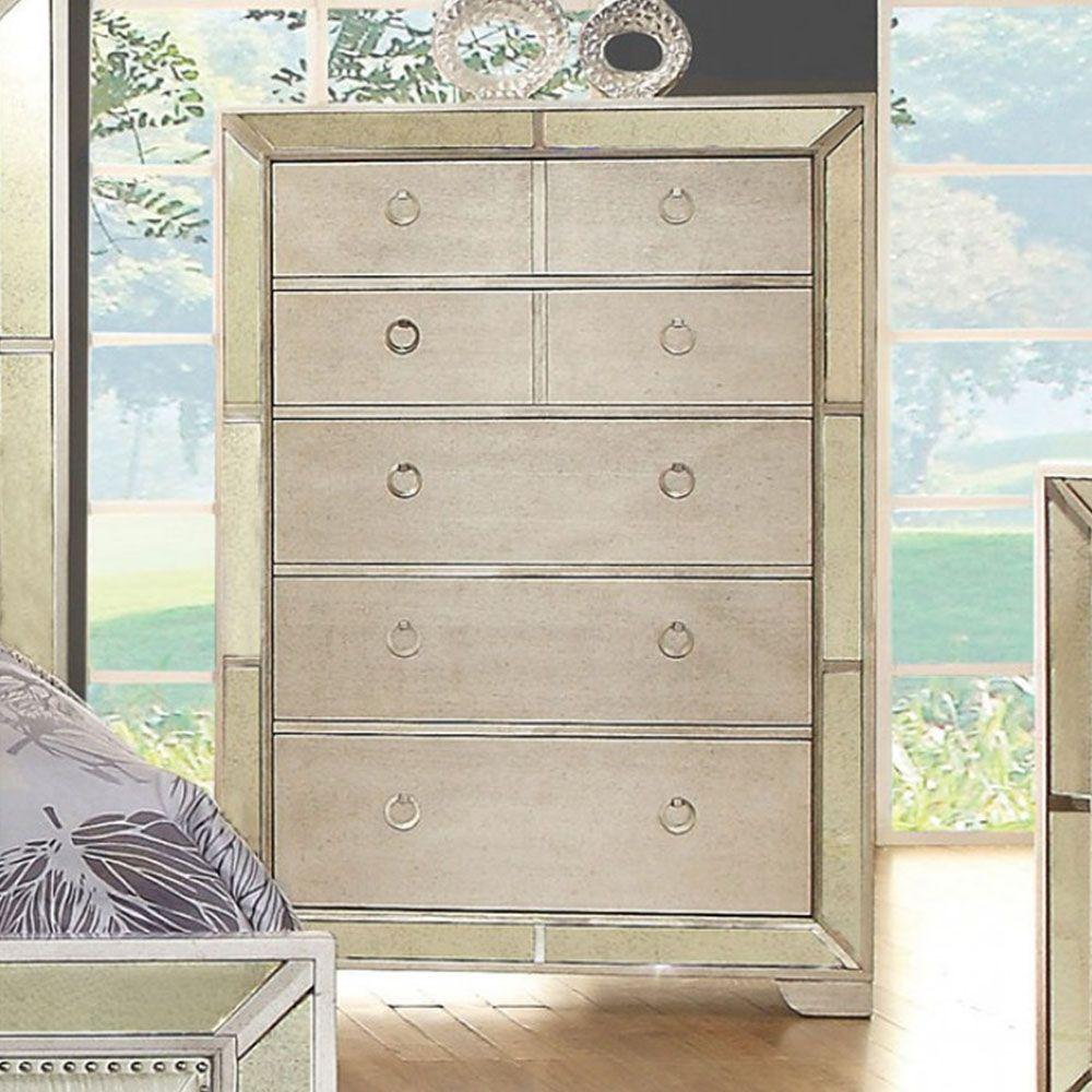  Furniture of America Loraine 5-Drawer Chest CM7195C IMAGE 1