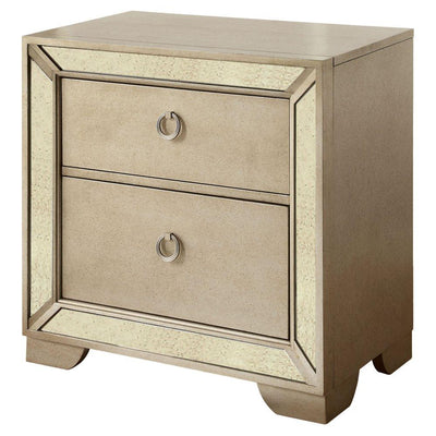  Furniture of America Loraine 2-Drawer Nightstand CM7195N IMAGE 1
