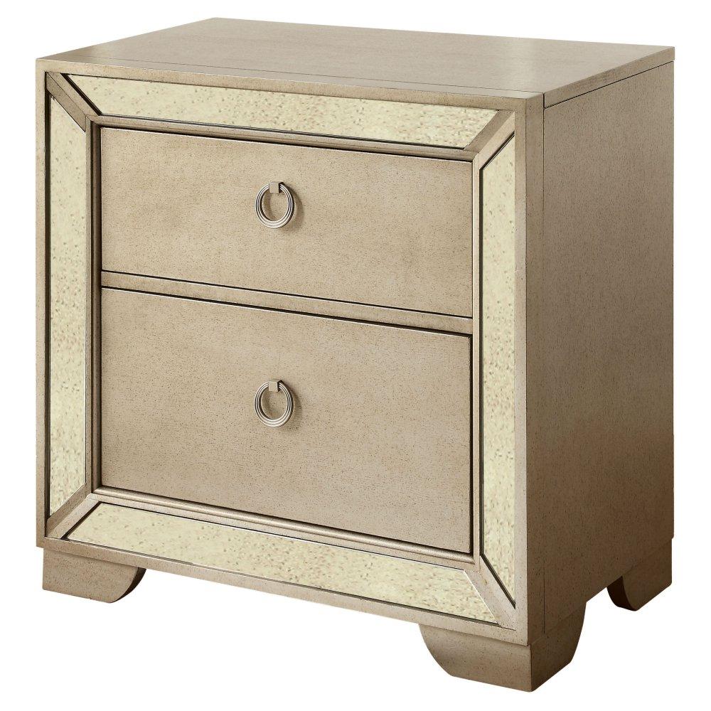  Furniture of America Loraine 2-Drawer Nightstand CM7195N IMAGE 1