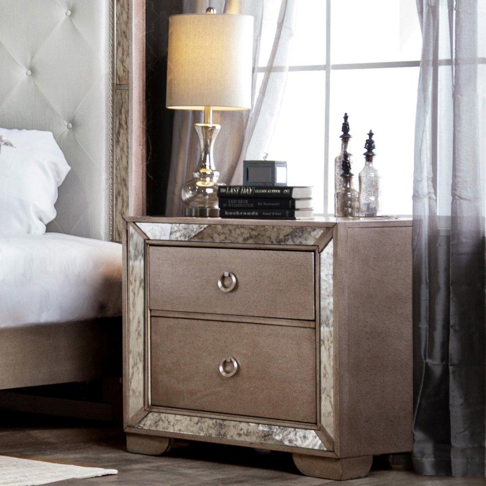 Furniture of America Loraine 2-Drawer Nightstand CM7195N IMAGE 3