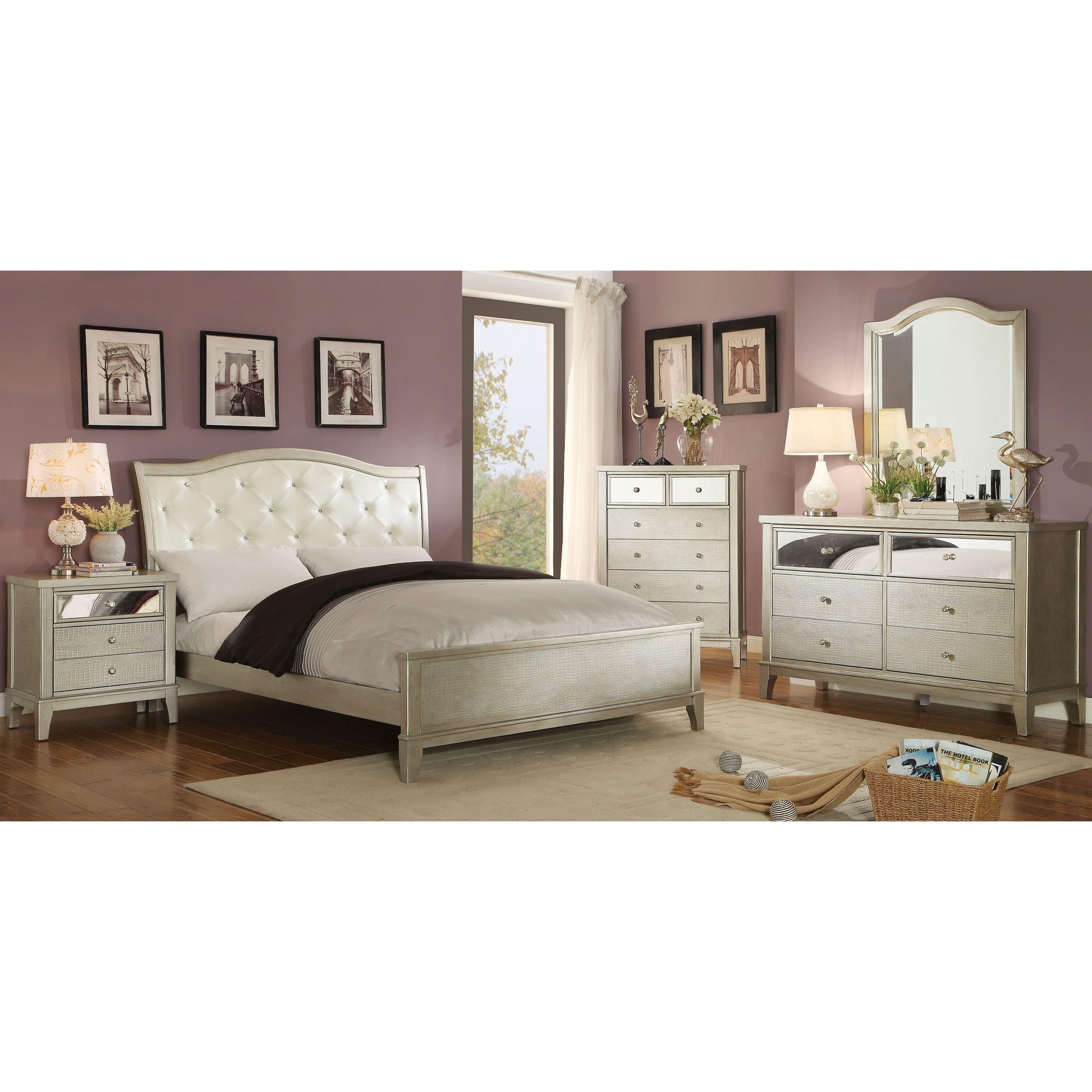  Furniture of America Adeline CM7282M Mirror IMAGE 4