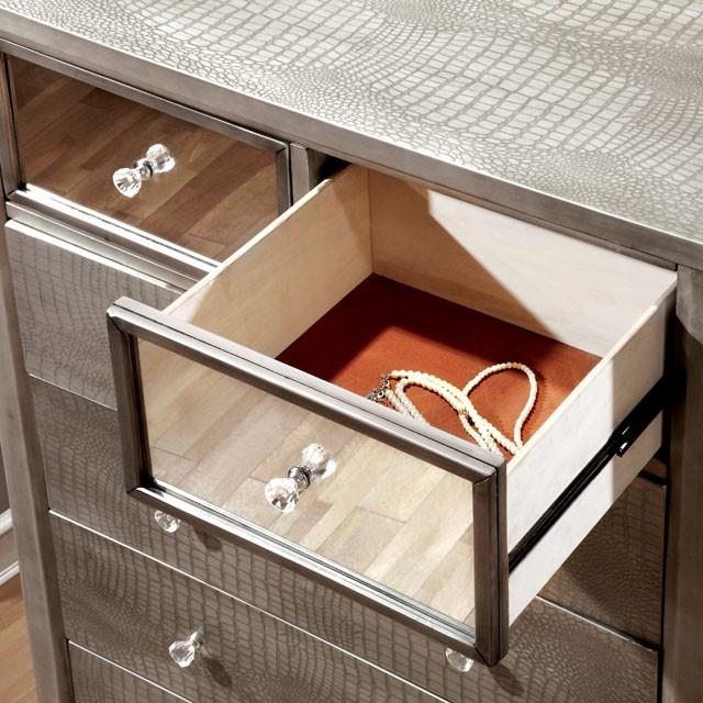  Furniture of America Bryant CM7288SV-CK California King Bed IMAGE 1