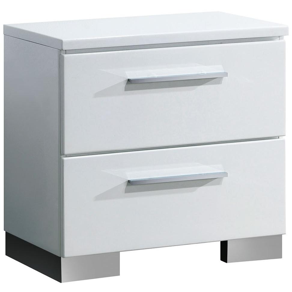  Furniture of America Clementine 2-Drawer Nightstand CM7201N IMAGE 1