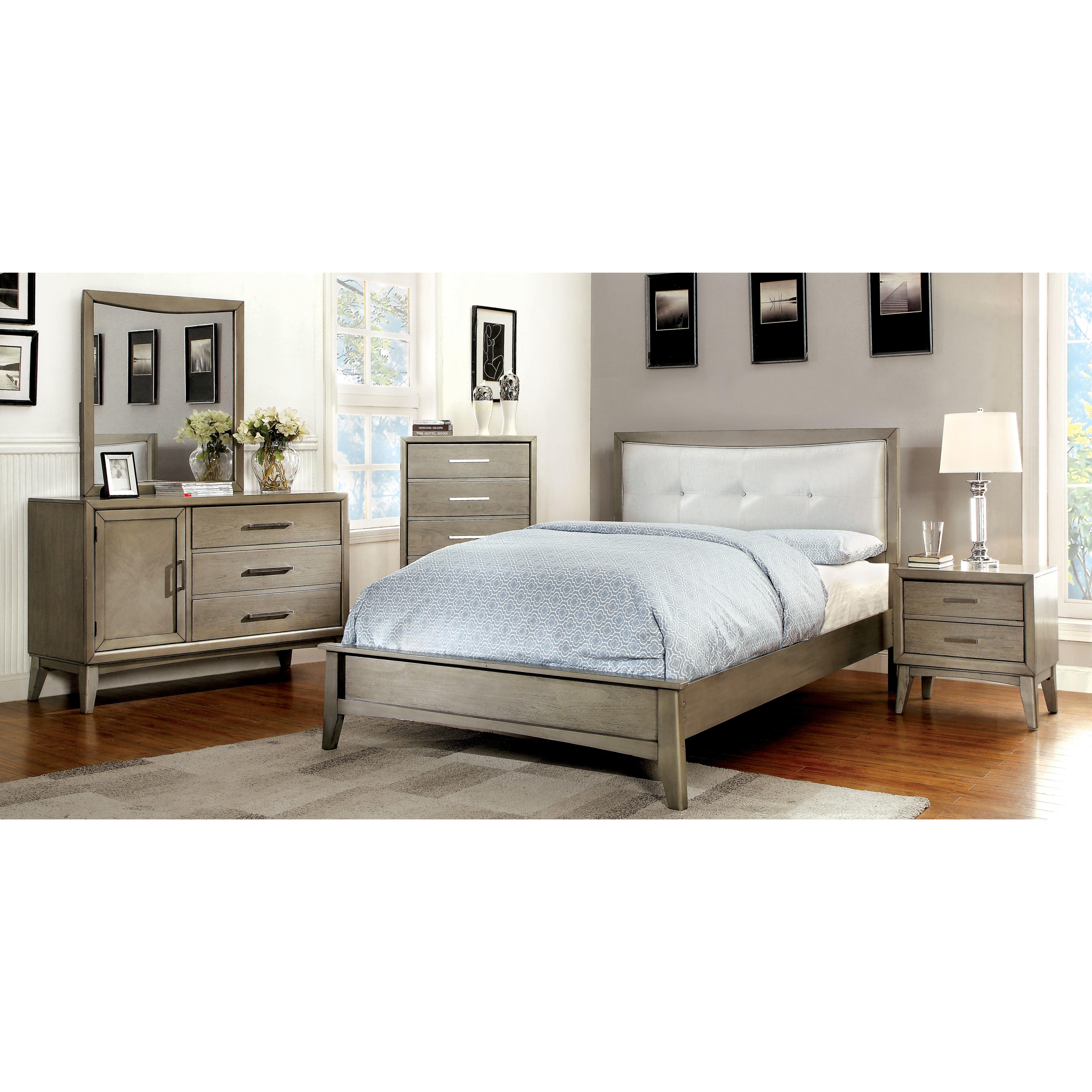  Furniture of America Snyder Dresser Mirror CM7782M IMAGE 3