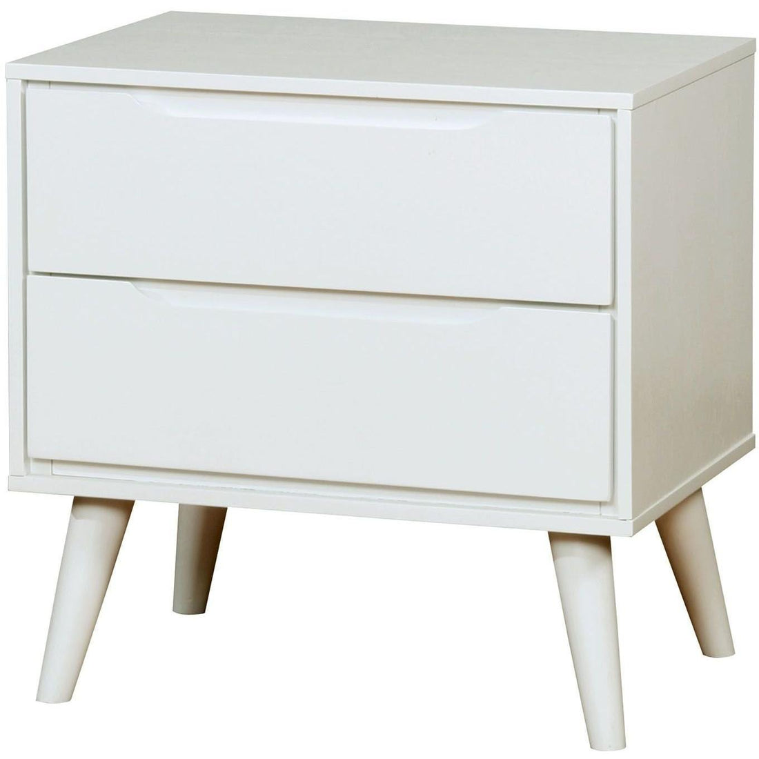  Furniture of America Lennart 2-Drawer Nightstand CM7386WH-N IMAGE 1