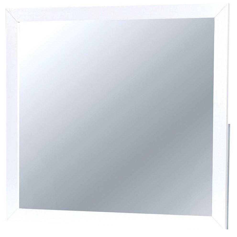  Furniture of America Lennart Dresser Mirror CM7386WH-M IMAGE 1