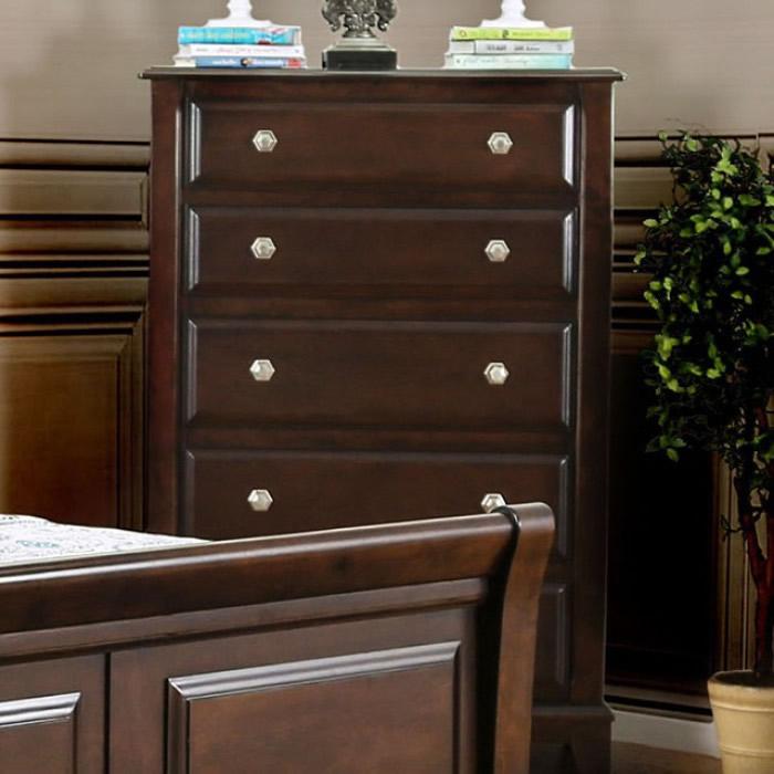  Furniture of America Litchville 5-Drawer Chest CM7383C IMAGE 1