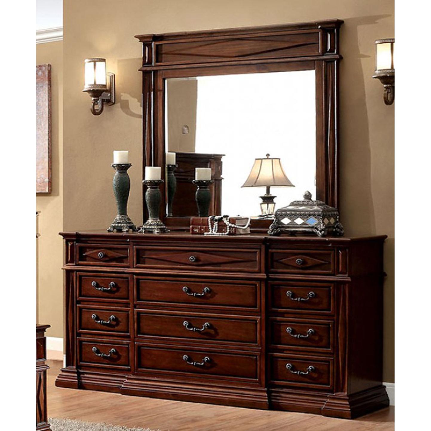  Furniture of America Gayle Dresser Mirror CM7138M IMAGE 2