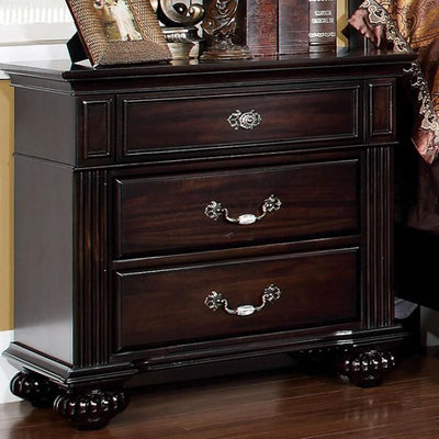  Furniture of America Syracuse 3-Drawer Nightstand CM7129N IMAGE 1