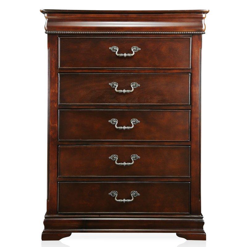  Furniture of America Mandura 5-Drawer Chest CM7260C IMAGE 1