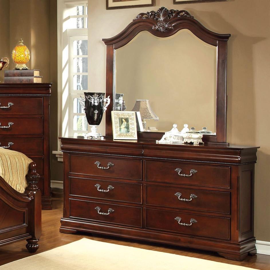  Furniture of America Mandura 6-Drawer Dresser CM7260D IMAGE 1