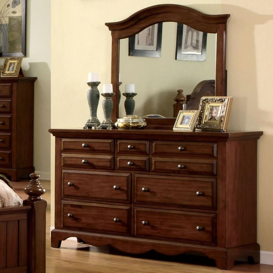  Furniture of America Palm Coast Dresser Mirror CM7888M IMAGE 2
