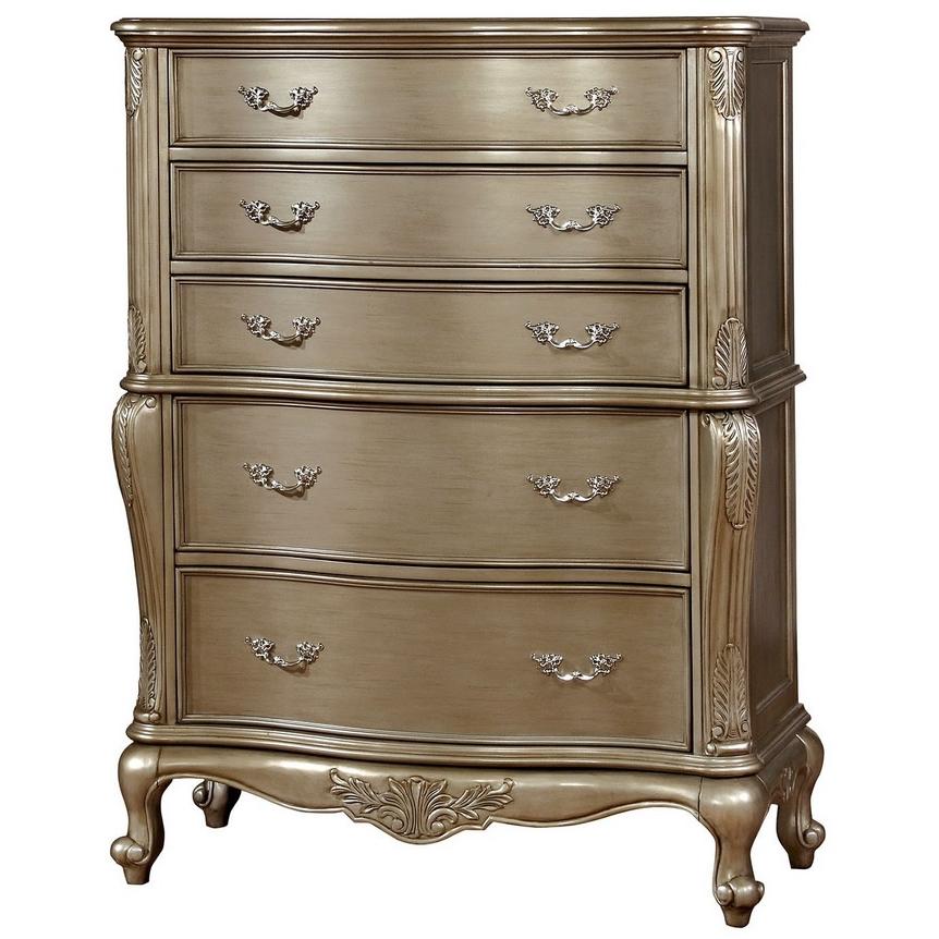  Furniture of America Johara 5-Drawer Chest CM7090C IMAGE 1