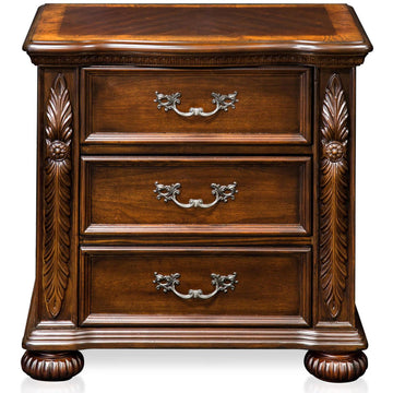  Furniture of America Arthur 3-Drawer Nightstand CM7587N IMAGE 1