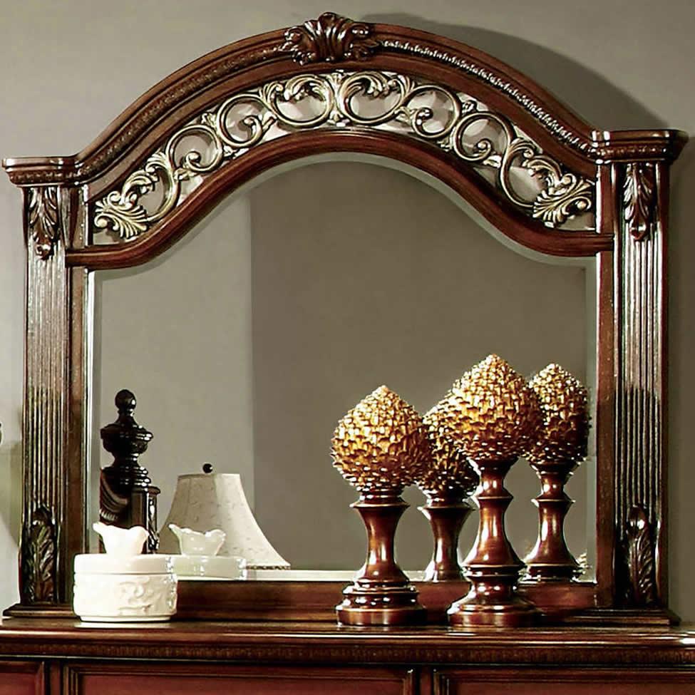  Furniture of America Arthur Dresser Mirror CM7587M IMAGE 2