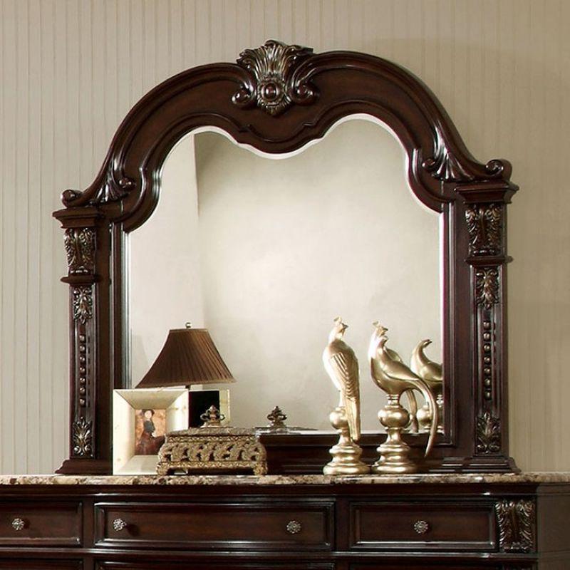  Furniture of America Fromberg Dresser Mirror CM7670M IMAGE 2