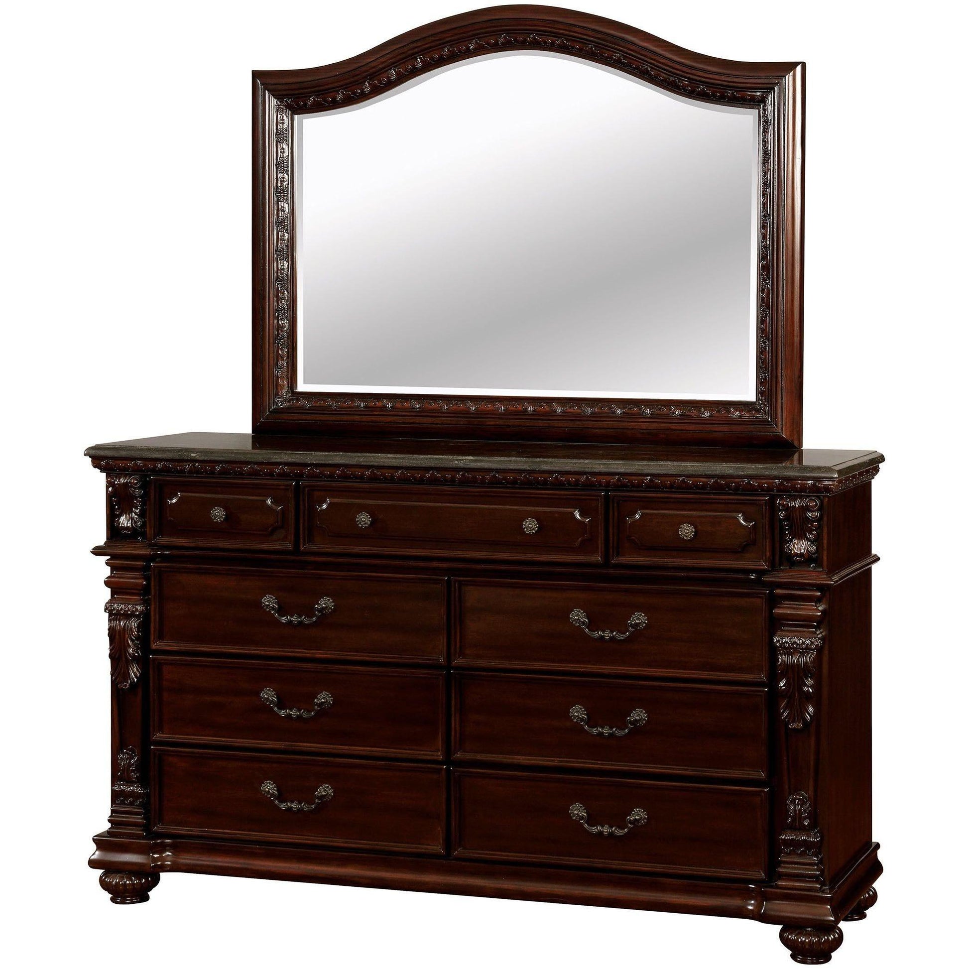  Furniture of America Fort Worth Dresser Mirror CM7858M IMAGE 3