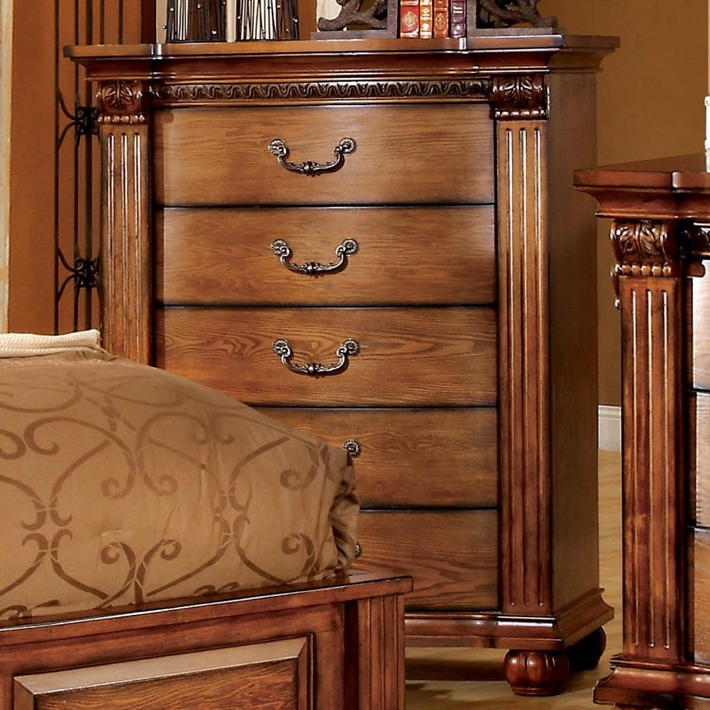  Furniture of America Bellagrand 5-Drawer Chest CM7738C IMAGE 1