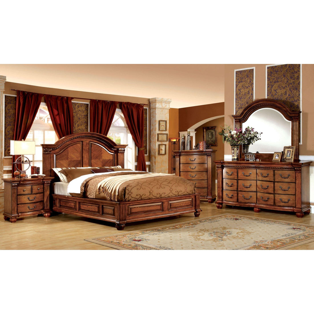  Furniture of America Bellagrand 3-Drawer Nightstand CM7738N IMAGE 1