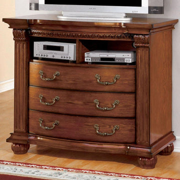  Furniture of America Bellagrand 3-Drawer Media Chest CM7738TV-DR IMAGE 1