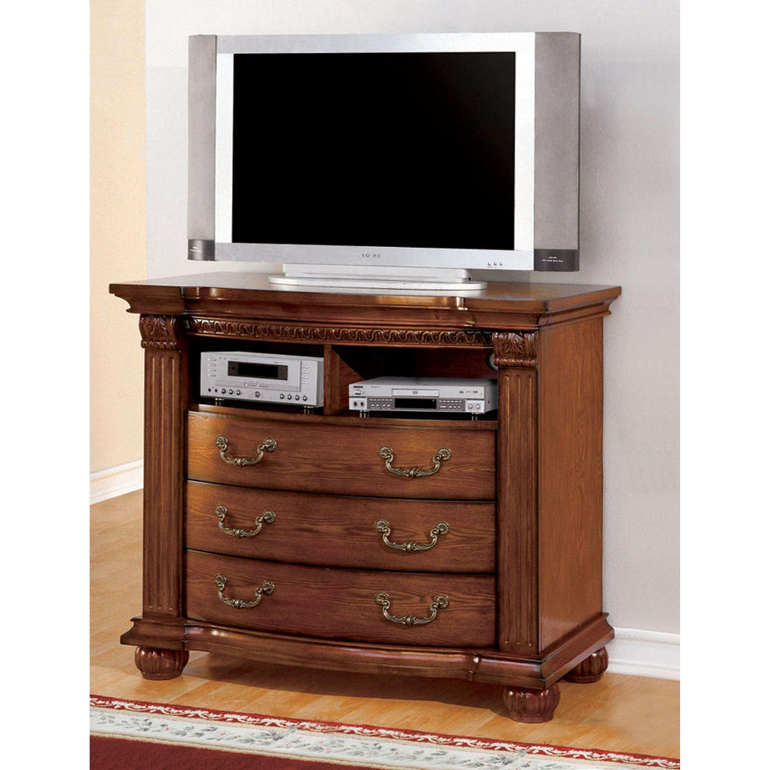  Furniture of America Bellagrand 3-Drawer Media Chest CM7738TV-DR IMAGE 1