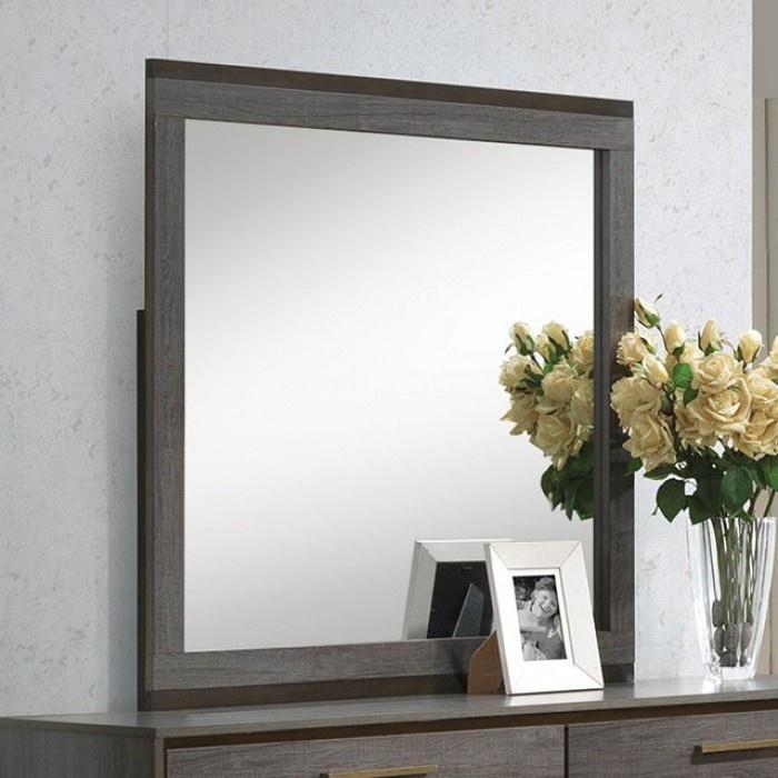 Furniture of America Manvel Dresser Mirror CM7867M IMAGE 2