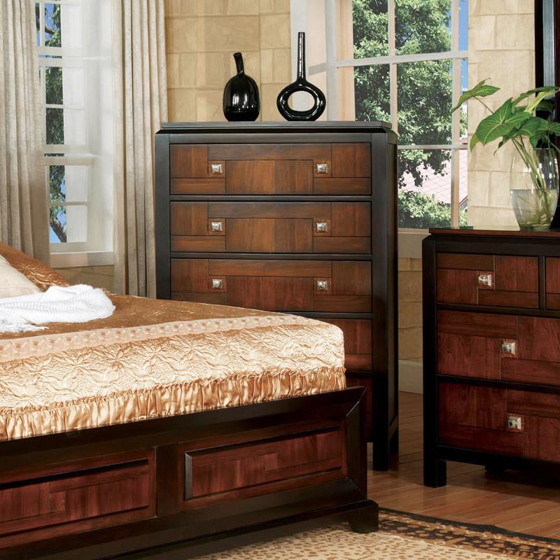  Furniture of America Patra 5-Drawer Chest CM7152C IMAGE 2