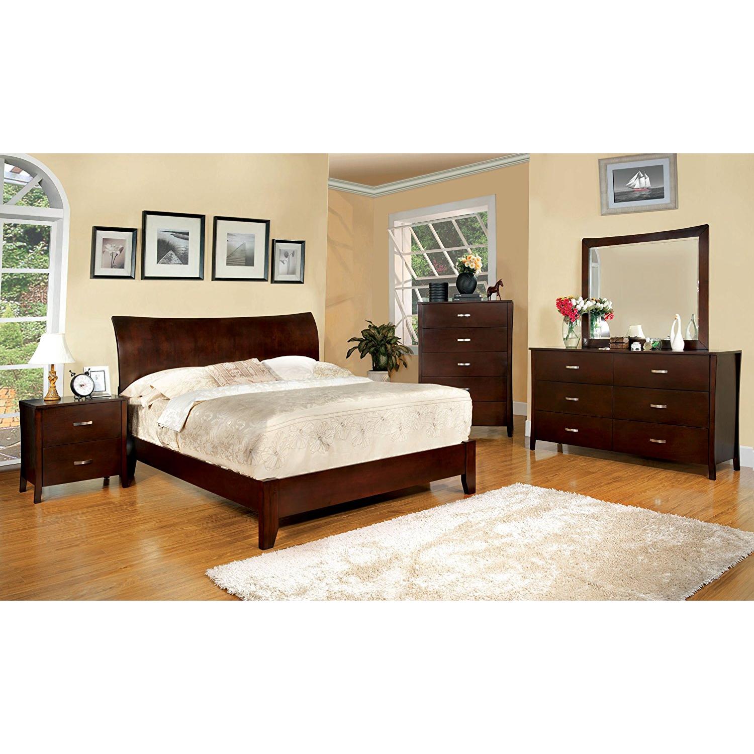  Furniture of America Midland California King Panel Bed CM7600CK-BED IMAGE 3