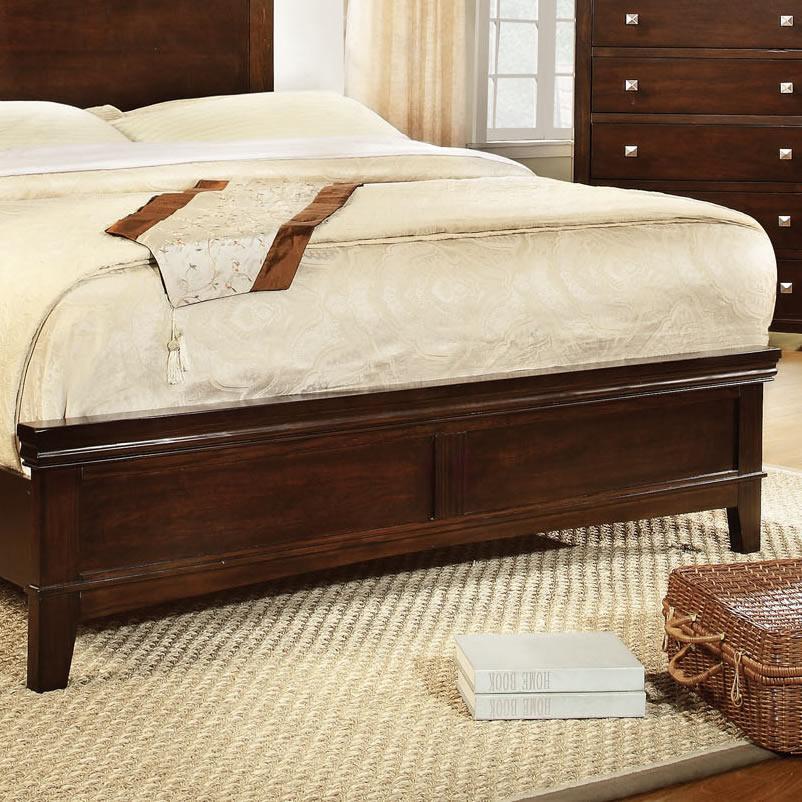  Color_Brown Cherry  Size_Queen  -- Spruce CM7113CH-Q Queen Bed IMAGE 3