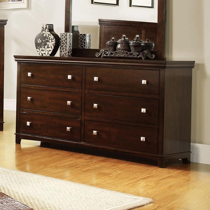  Furniture of America Spruce 6-Drawer Dresser CM7113CH-D IMAGE 1